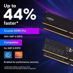 Crucial By Micron Pro UDIMM RAM 24 GB DDR5 5600 MHz for Laptop & Desktop, CP24G56C46U5 image 5
