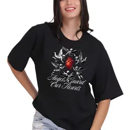 Moda Rapido Women Drop-Shoulder Sleeves T-shirt-picture-39