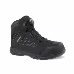Rockfall Ohm Black Non Metallic Toe Capped Unisex Safety Boots UK 7 EU 41, RF160/007-image-31