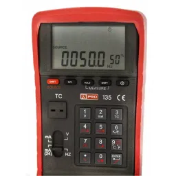 RS PRO RS 135 Loop Calibrator - UKAS Calibration, 1925805 image 3