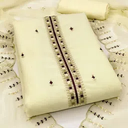 Maroosh Embroidered Unstitched Dress Material-picture-32