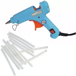 Fadman 20 W Standard Temperature Hot Melt Mini Glue Gun with 12 Stick Blue 7 mm Stick Dia., 155-SkyBluemini-20wt-12-St-picture-36