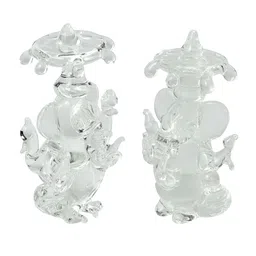 Unravel India Transparent Figurine Showpiece image 4
