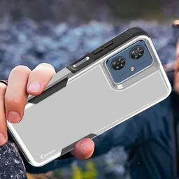 KARWAN Rugged Dual Layer Moto G54 Back Case Cover Mobile Accessories image 2