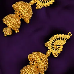 arch fashion Gold-Plated Brass Earrings image 4