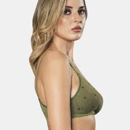 Sonari Women Graphic Printed Medium Coverage Lightly Padded Non-Wired T-shirt Bra image 3