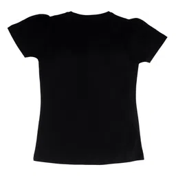 Disney by Wear Your Mind Black Cinderella Printed Regular Top image 2