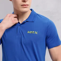 HRX by Hrithik Roshan Lifestyle Polo Collar T-shirt image 2