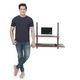 Fitizen Adjustable Laptop Rack/Desk FITI-153-BW image 5