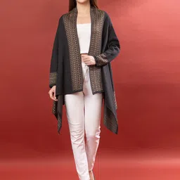 Anouk Women Printed Shrug image 1