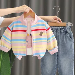 StyleCast x Revolte Girls Striped T-shirt with Trousers-picture-11