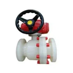 STOLZEL 3.94 inch, 100 mm, Polypropylene On-Off Type Electrical Actuated 2 Way Ball Valve Flange End image 1