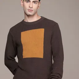 French Connection Ribbed Pure Cotton Pullover image 3
