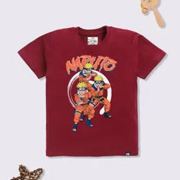 YK X Minute Mirth Boys Naruto Printed Cotton T-shirt-picture-36