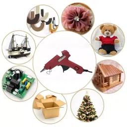 Fadman 20 W Standard Temperature Hot Melt Mini Glue Gun with 15 Stick Red 7 mm Stick Dia., 60-Redmini-20wt-15-St image 4