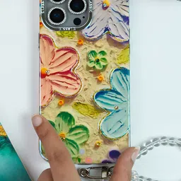 PEEPERLY Floral Printed iPhone 14 Pro Back Case Mobile Accessories-picture-34
