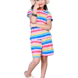 BAESD Girls Printed T-shirt with Shorts-picture-54