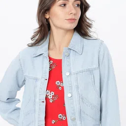 Tokyo Talkies Women Denim Jacket-picture-43