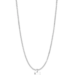 fabula Silver Stainless Steel Pendant With Chain & Finger Ring image 4