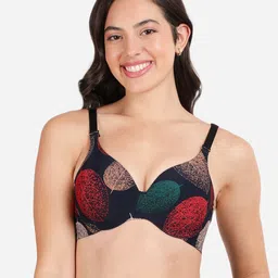 shyaway Floral Bra Medium Coverage Underwired Lightly Padded image 4