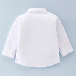 Robo Fry Full Sleeves Party Suit Solid Colour - Red & White image 3