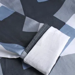 Ruff Satin Woven Full Sleeves Printed Shirt - Blue image 4