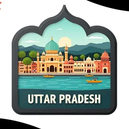 giftshala GIFTODAY Blue & Pink Printed Durable Decorative Magnets image 3