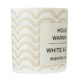 Myntra Elegant Homes White & White 1 pieces Jar Candle image 5
