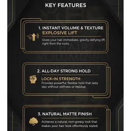 XBS Hair Volumizing Powder Wax For Instant Volume - 20 g image 5