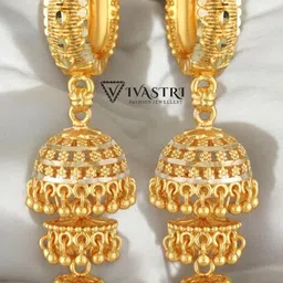 VIVASTRI Gold-Toned Alloy Earrings-image-53
