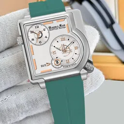 DOUBLERUN Men Dial & Straps Analogue Multi Function Watch H05N35049 image 4