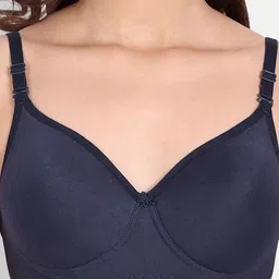 Liigne Women Pack of 2 Solid Full Coverage Non Padded Non-Wired Regular Everyday Bra image 5
