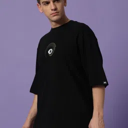 PockMAN Men Bio Finish Graphic Printed Round Neck Pure Cotton T-shirt image 3