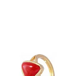 GenZcomplex Gold-Plated Copper Finger Ring-picture-38