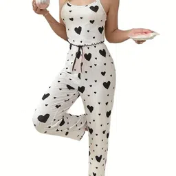 UDHATIKRAMAN Women Printed Night suit image 5