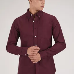 Banana Club Men Classic Slim Fit Opaque Casual Shirt-picture-28