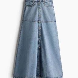 H&M A-line Denim Skirt image 3