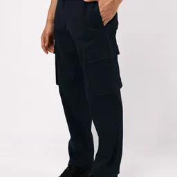 Tailoraedge Men Relaxed Cargos Trousers image 4