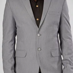 Wintage Notched Lapel Collar Single Breasted Blazer image 4