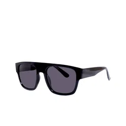 Mast & Harbour Unisex Square & UV Protected Sunglasses MAST&HARBOUR-SG-BZ026-BLACK image 1