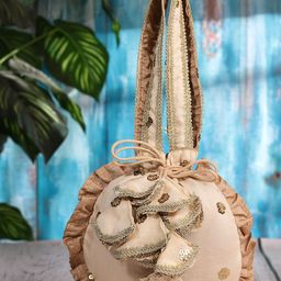 Dhrohar Embroidered Potli Clutch-picture-27
