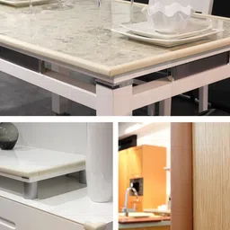 Syga Safety Strip Furniture Edge Cushion Cover Pack Of 2 - White image 3