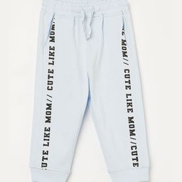 Juniors by Lifestyle Boys Typography Printed Pure Cotton Mid-Rise Joggers-picture-17