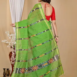 DipDiya Handloom Taant Saree image 4
