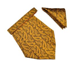 VOICI Men Woven Printed Cravats & Pocket Square Combo-picture-43