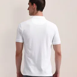 U.S. Polo Assn. Men Solid Polo Collar Cotton T-shirt image 4