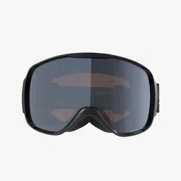 wedze CHILDREN'S AND ADULT'S GOOD WEATHER SKIING AND SNOWBOARDING GOGGLES G500 BLACK image 2