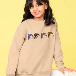 NUSYL Girls Graphic Printed Sweatshirt-image-71
