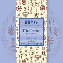 Rejuvenating UBTAN Brown Bamboo Meditation Incense Sticks -80 Sticks image 5