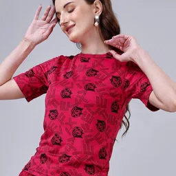 Attire Empire Women Printed T-shirt-picture-14